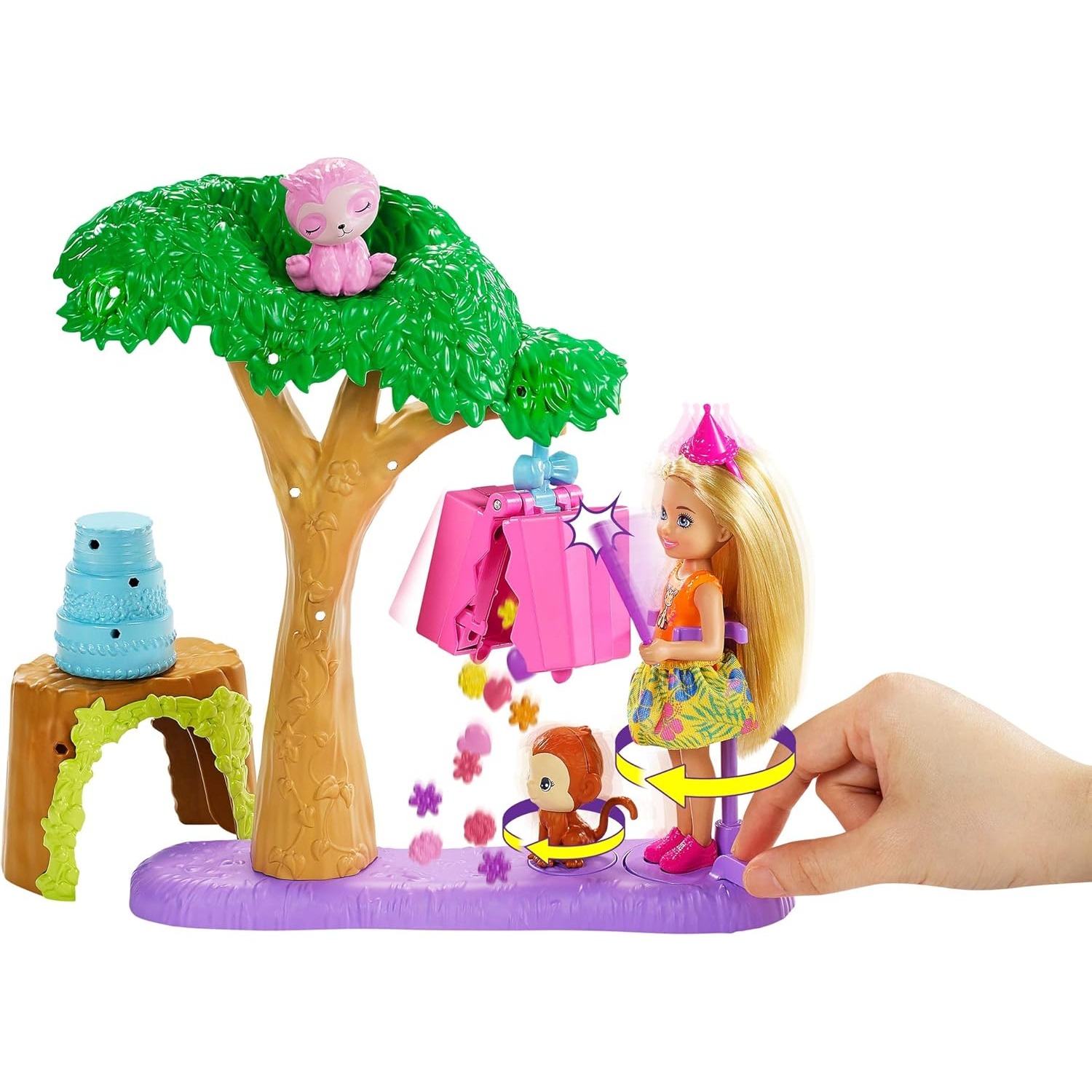 Mattel Toy Barbie - مجموعة دمى باربي تشيلسي الأصلية من