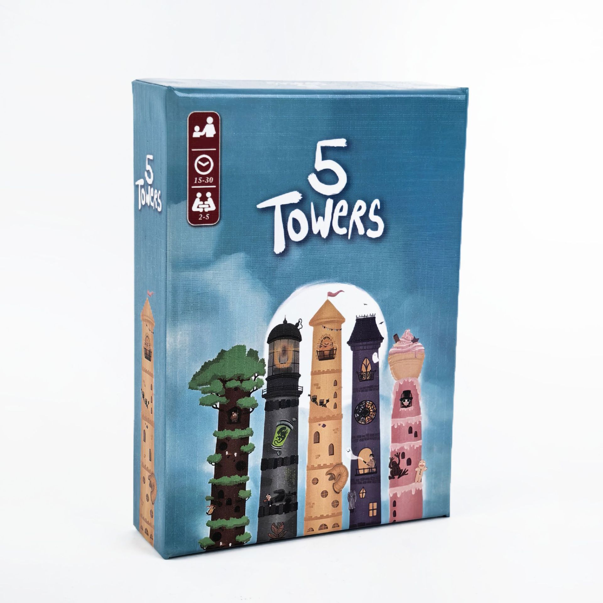 Strategy Board Game - 5 أبراج إستراتيجية التراص برج لغز
