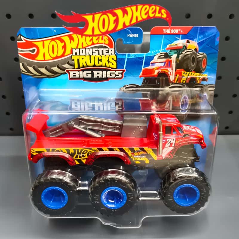Hot Wheels Car Monster Trucks - هوت ويلز ميجا وولف سكيليسورس شاحنة