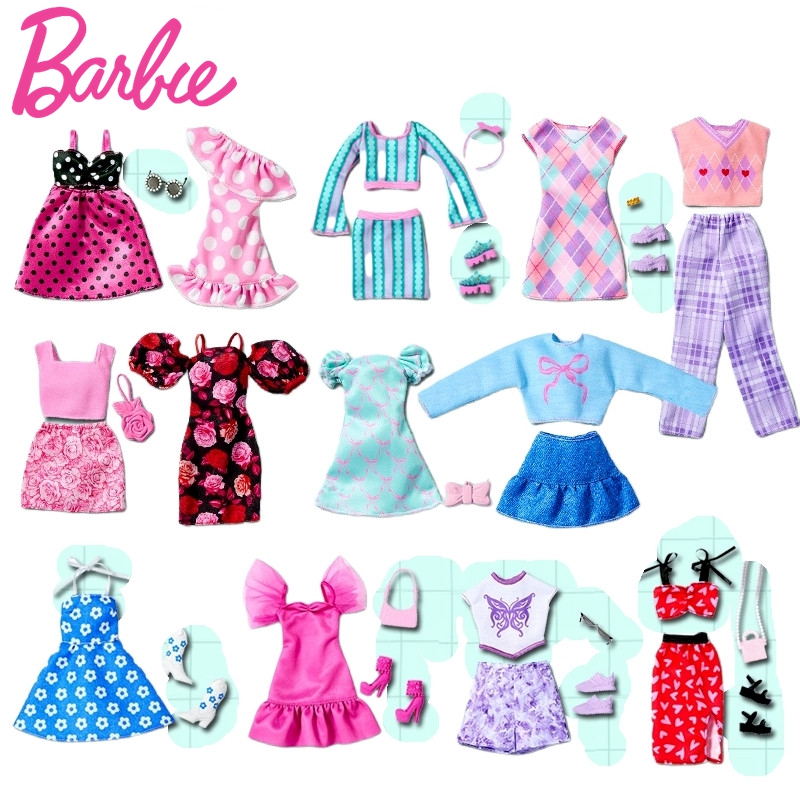 Mattel Toy Barbie - مجموعة إكسسوارات أصلية لدمى باربي من