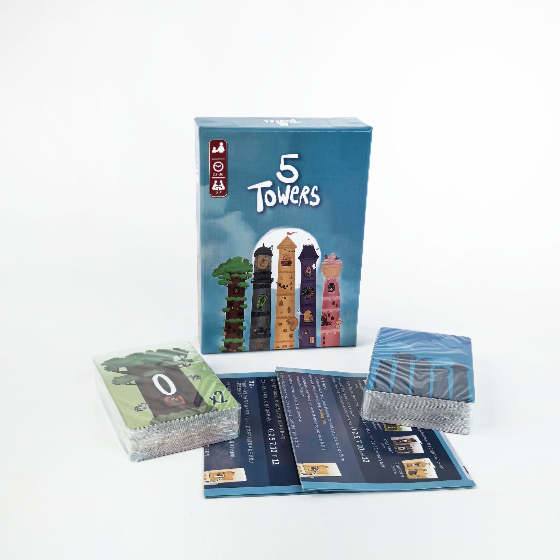 5 أبراج إستراتيجية التراص برج  - مراجعة Strategy Board Game وسعره