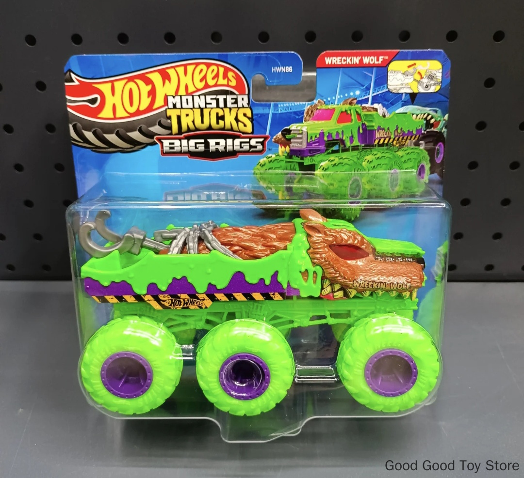 هوت ويلز ميجا وولف سكيليسورس ش - مراجعة Hot Wheels Car Monster Trucks وسعره