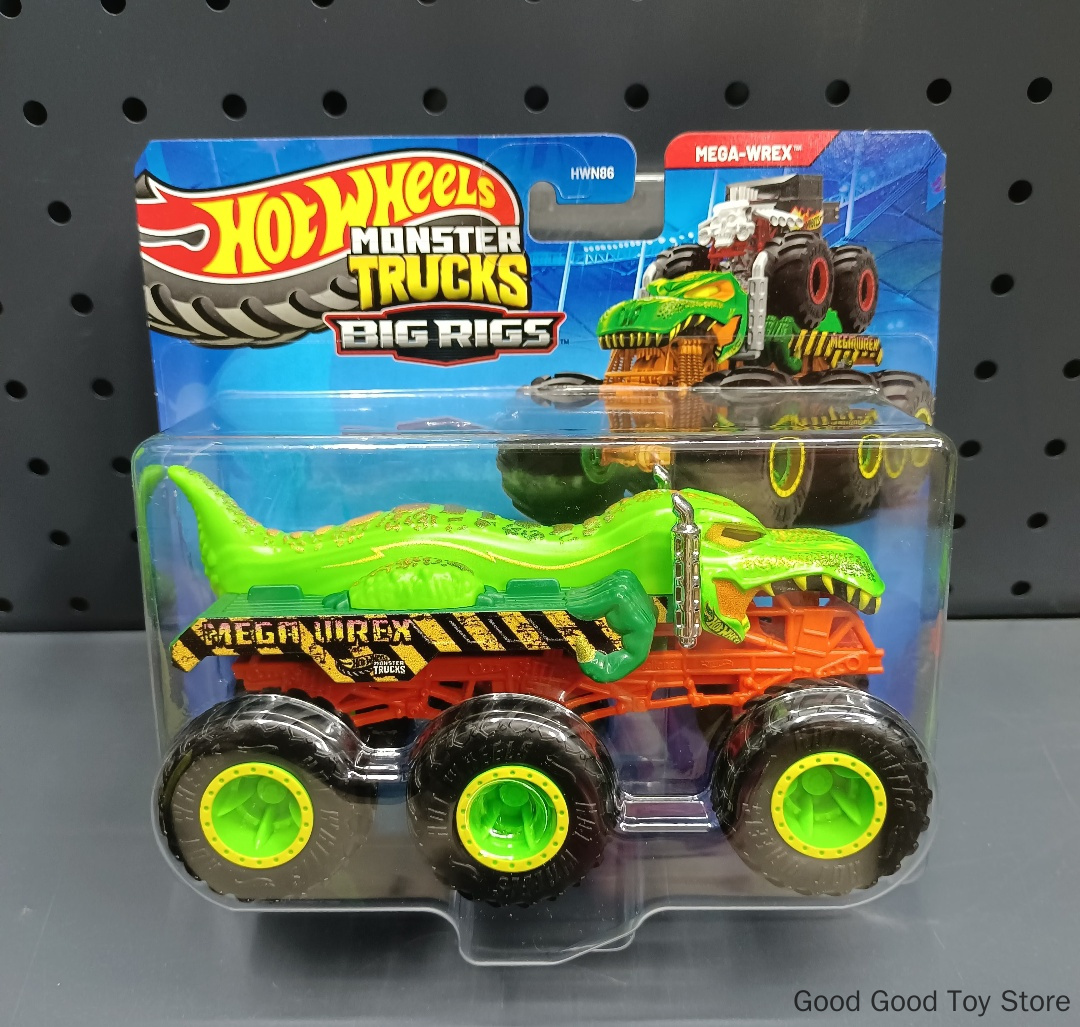 هوت ويلز ميجا وولف سكيليسورس ش - مراجعة Hot Wheels Car Monster Trucks وسعره